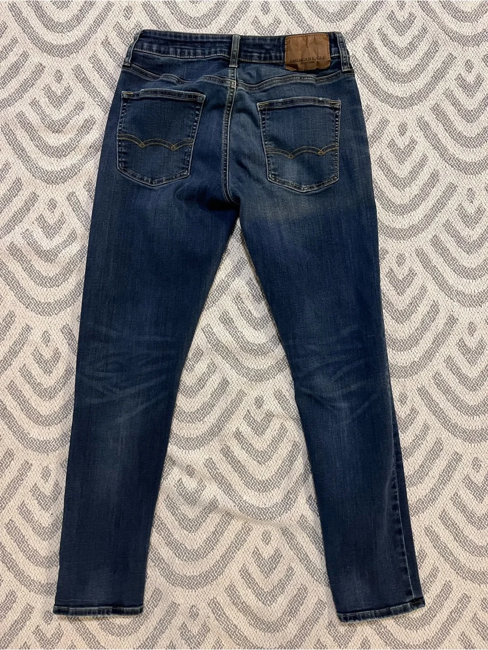 AMERICAN EAGLE Men’s Extreme Flex Slim Fit Dark Wash Blue Denim Jeans 29